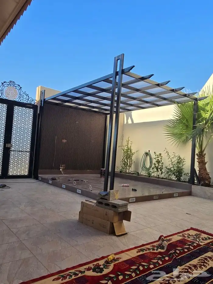 مظلات برجولات جلسات الاحساء 4