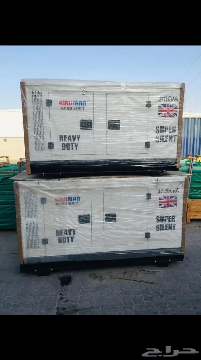 مولدات كهربائيه للبيع أو للايجار كبيرأوصغير كاتم للصوت 1