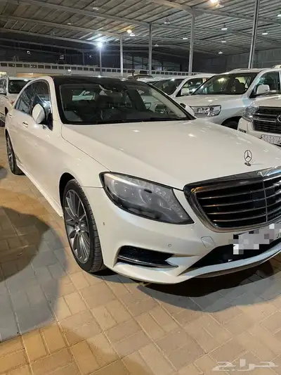 مرسيدس S400 مقاعد طيارة 4 ازرار فل كامل 2017 2