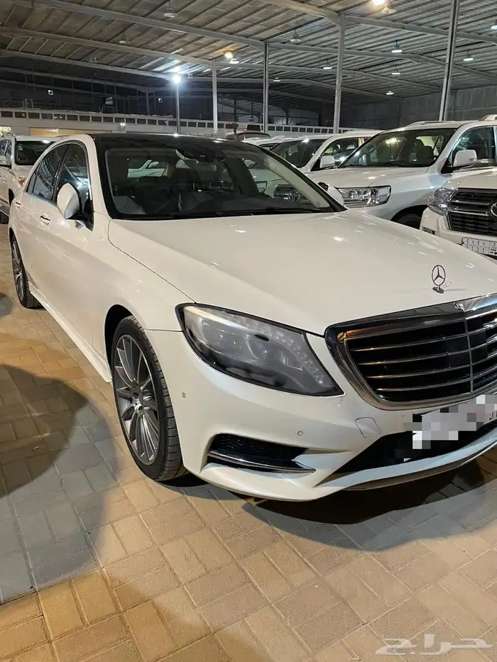 مرسيدس S400 مقاعد طيارة 4 ازرار فل كامل 2017 2