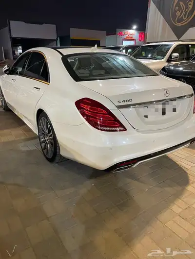 مرسيدس S400 مقاعد طيارة 4 ازرار فل كامل 2017 5