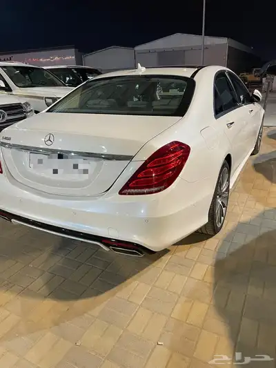 مرسيدس S400 مقاعد طيارة 4 ازرار فل كامل 2017 4