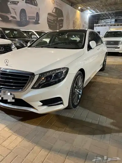 مرسيدس S400 مقاعد طيارة 4 ازرار فل كامل 2017 1