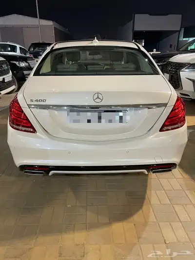 مرسيدس S400 مقاعد طيارة 4 ازرار فل كامل 2017 3