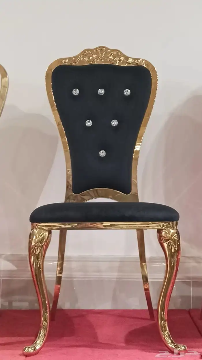 كراسي ستيل ذهبي   كراسي ستيل فضي 18