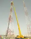 Truck Crane for rent weekly and monthly رافعه ونش كرين للايج 6