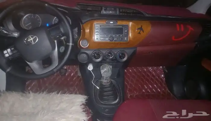 هايلوكس غمارتين عادي 2016 قير ومكينه على الشرط بودي شد بلد 0