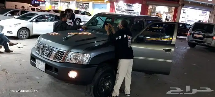 قطع   نيسان  باترول  شبك سوبر سفاري -اسطبات مكحل-مرايات نيكل 1