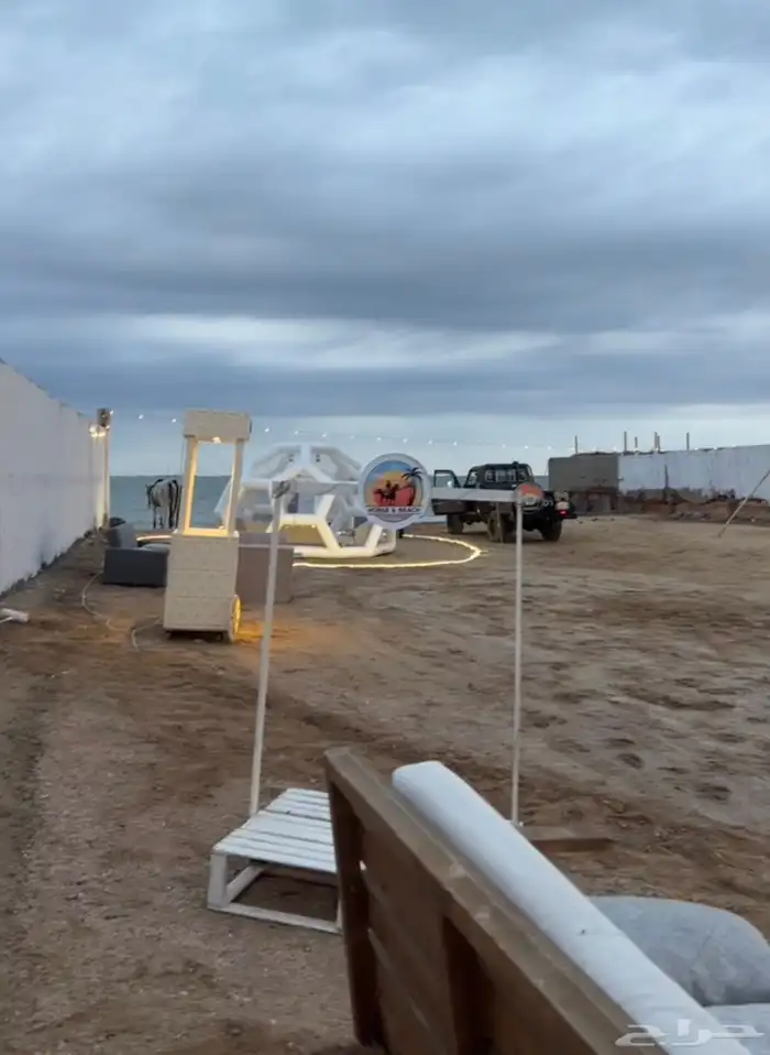 مخيم على البحر يتميز بخصوصية تامة يتسع ل 50 شخص 2