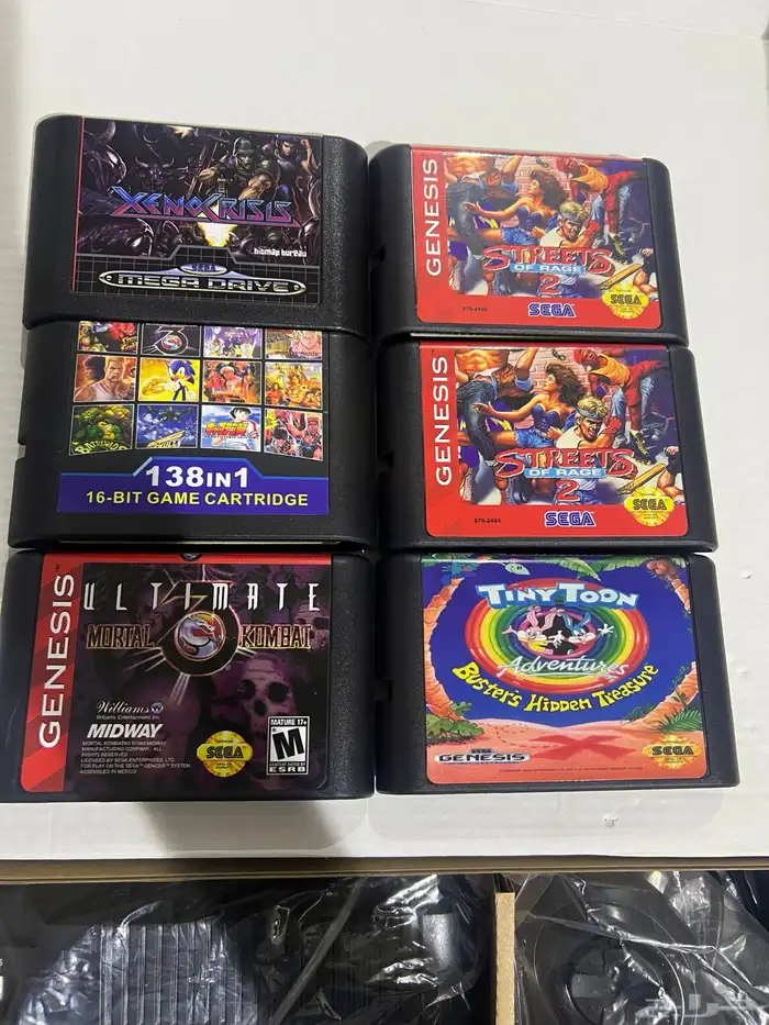 للبيع اشرطة ألعاب سيقا ميقا   سيجا   sega 1