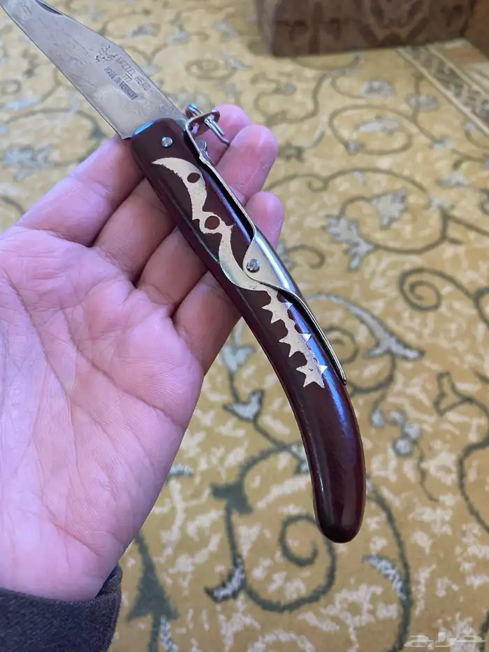 سكين راس غزال اوكابي ألماني اصلي 3