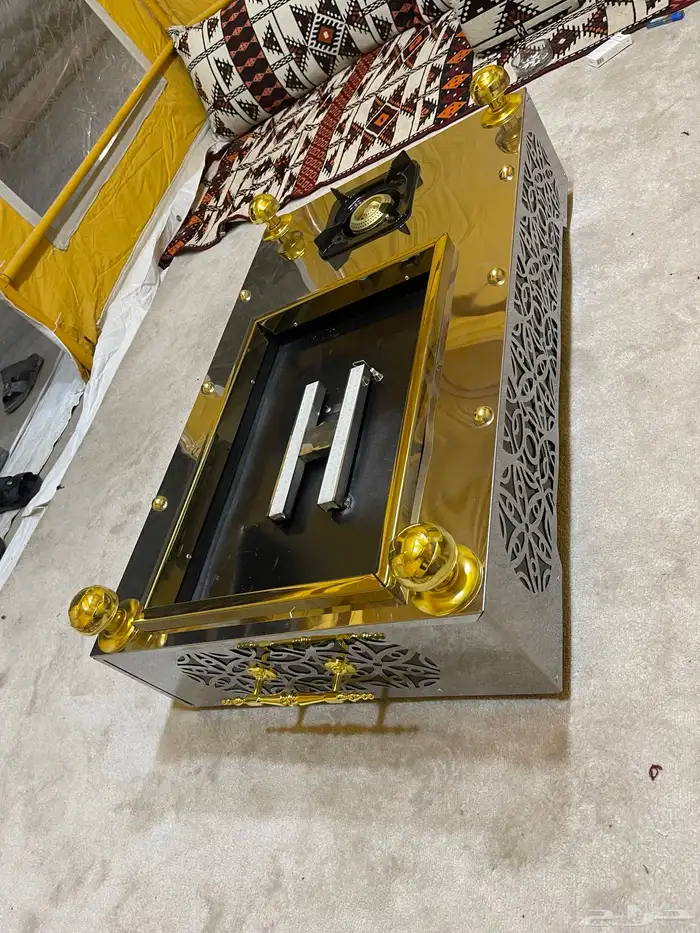 شبة حاتم مشبات ستيل مشب غاز شبت حاتم شبة المطورة 17