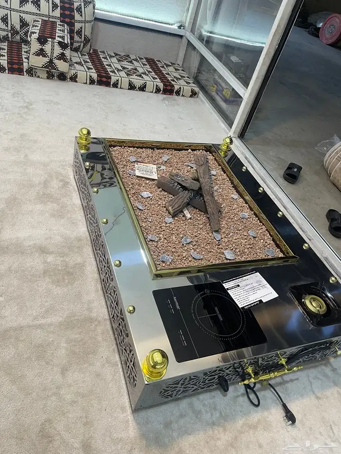 شبة حاتم مشبات ستيل مشب غاز شبت حاتم شبة المطورة 3