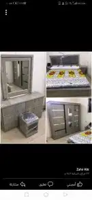 غرف نوم جديده جاهزه وبالطلب 6