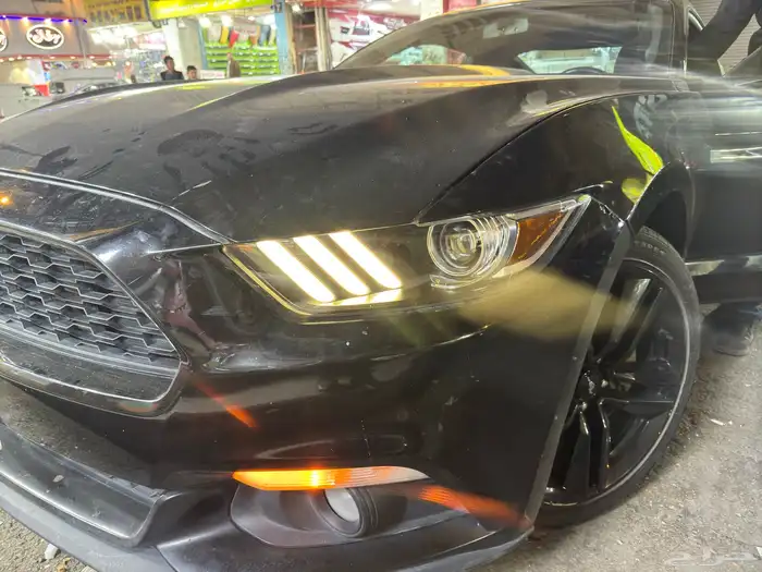 تغير غطاء زجاج شمعات الأمامي موستنج 1