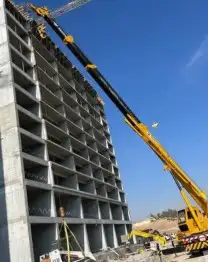 Truck Crane for rent weekly and monthly رافعه ونش كرين للايج 8