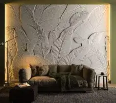 تصميم وتنفيذ جميع حفر 3d لوحات جدارية وديكورات خشبي والأثاث 24