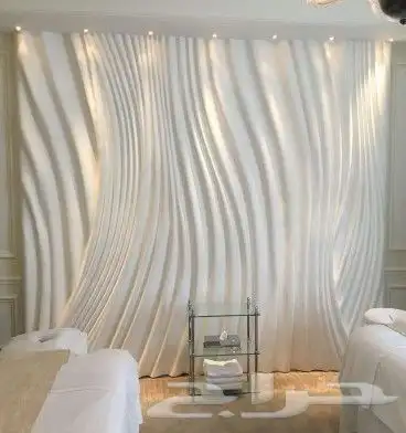 تصميم وتنفيذ جميع حفر 3d لوحات جدارية وديكورات خشبي والأثاث 25