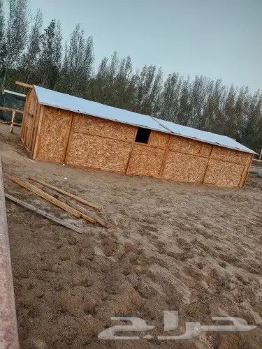 غرف خشب جميع المقاسات ضد المطر وشمس 0