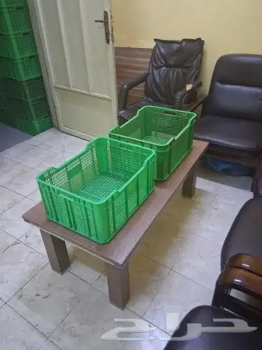 صناديق بلاستيك سلال خضار فواكة تمور دواجن 3
