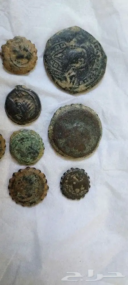 عملات اثريه نادرة جدا روماني على يوناني روماني بيزنطي اصلية 3