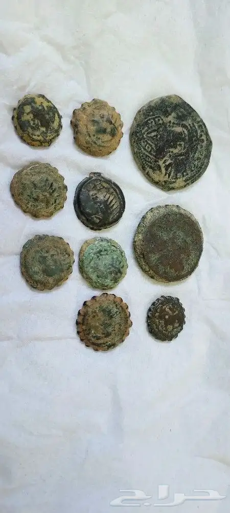 عملات اثريه نادرة جدا روماني على يوناني روماني بيزنطي اصلية 6