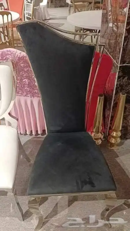 كراسي ستيل ذهبي   كراسي ستيل فضي 1