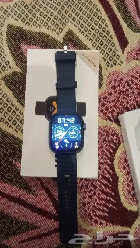 ساعة Smart watch الون الكحلي 2