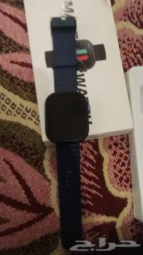 ساعة Smart watch الون الكحلي 4