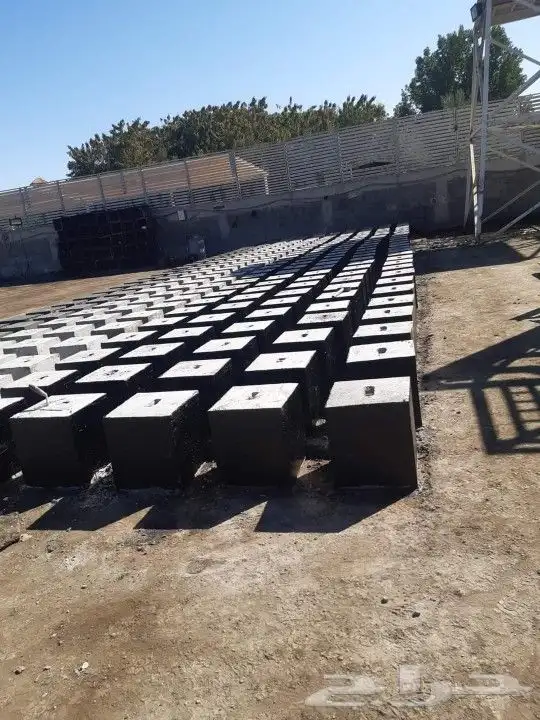 حواجز خرسانية وصبيات 8