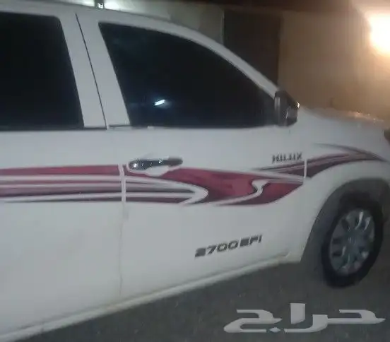 هايلوكس غمارتين عادي 2016 قير ومكينه على الشرط بودي شد بلد 3