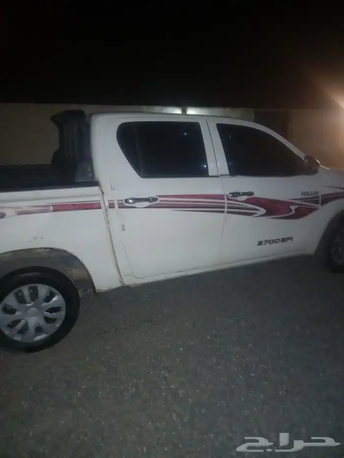 هايلوكس غمارتين عادي 2016 قير ومكينه على الشرط بودي شد بلد 2