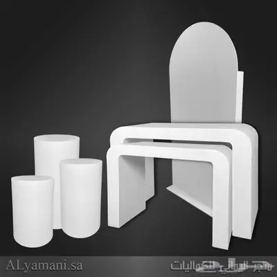 طقم استقبال كامل بتصميم مقوس سعر مخفض 0