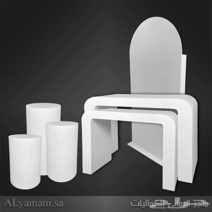 طقم استقبال كامل بتصميم مقوس سعر مخفض 0