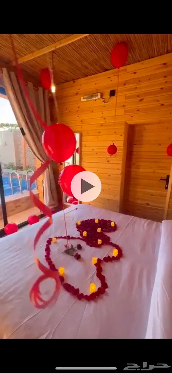 اكواخ ريفيه بخدمه فندقيه للعرسان متوفر تنسيق للحفلات 9