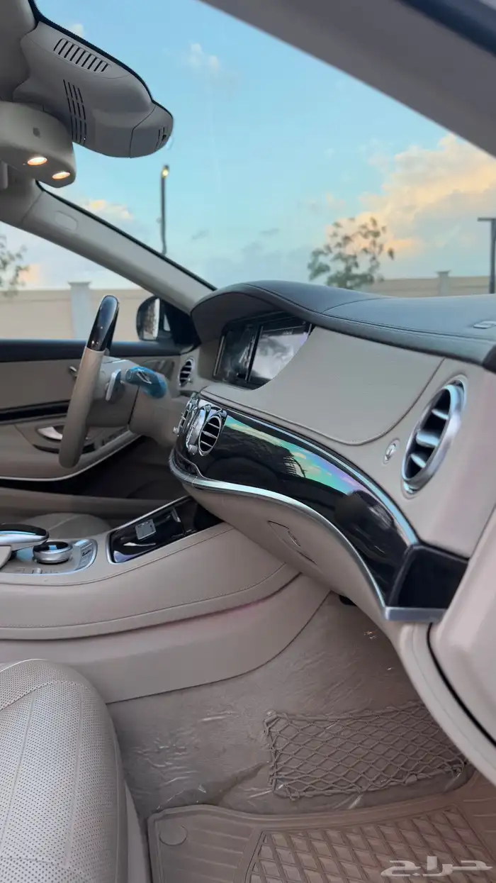 تم البيع مرسيدس S500 فل كامل 6 أزرار 2015 36