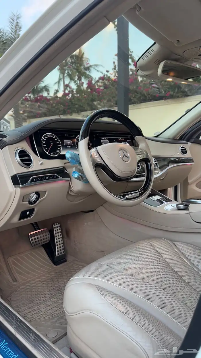 تم البيع مرسيدس S500 فل كامل 6 أزرار 2015 43