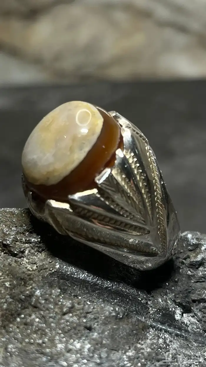 خاتم عقيق صياغة الشريف 4