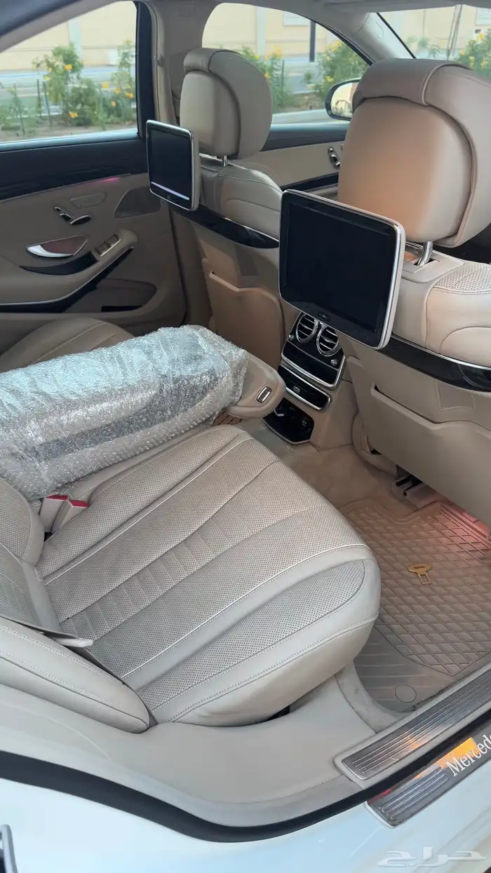 تم البيع مرسيدس S500 فل كامل 6 أزرار 2015 32