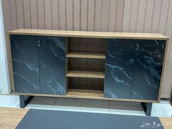 اثاث المكتبي طقم متكامل مودرن مكتب رخام فخم وصل حديثا 4