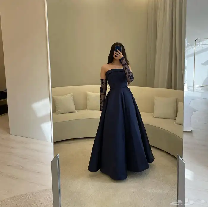 فستان كحلي 1