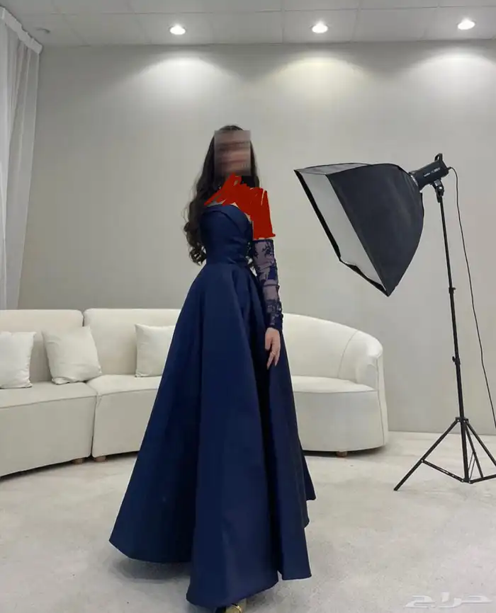 فستان كحلي 0