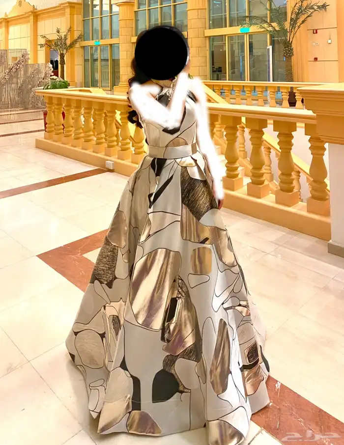 فستان سهرة فخم جدا ( قماش المصمم olimpia )dress 0