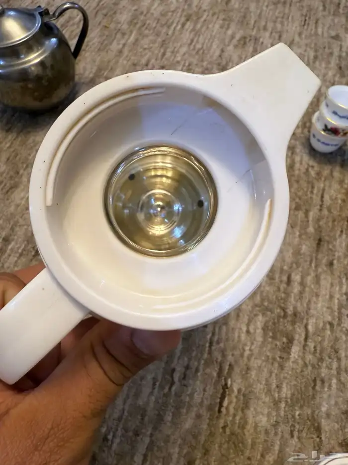 زمزمية اهلا وسهلا قديمة وفناجيل قهوة دعاية سانيو وابريق 8