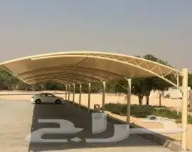 قرميد معدني مظلات وسواتر وهناجر جمع اعملا الحداده جوال 0550 9