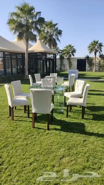 تاجير كراسي وطاولات وجلسات شعبيه 0