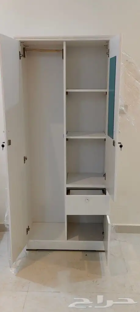 سرير مخده والثانيه شرشف مرتبه دولاب 5