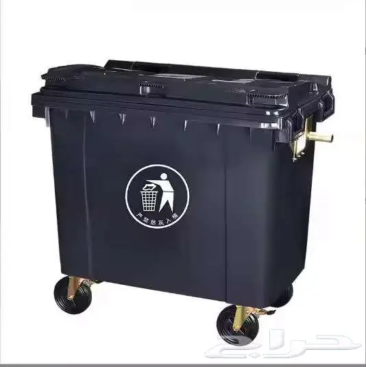 حاوية نفايات مع كفرات 4