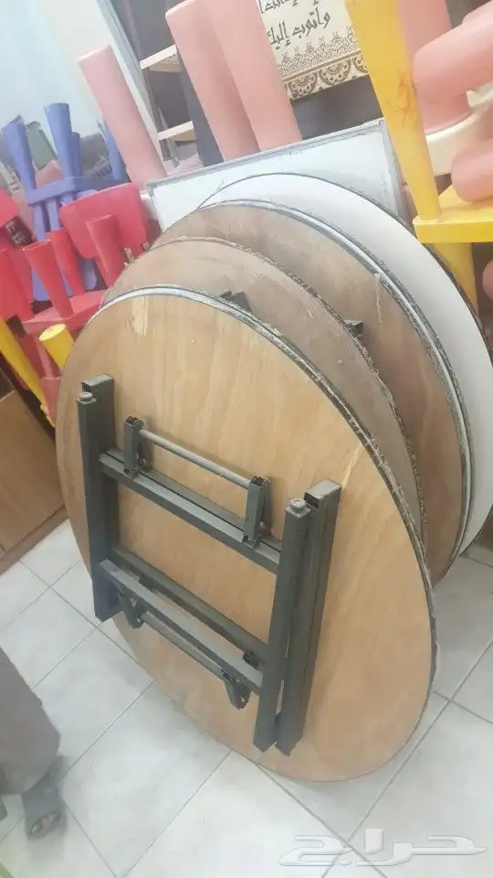 طاوله وليمه دائرية كبيره 2