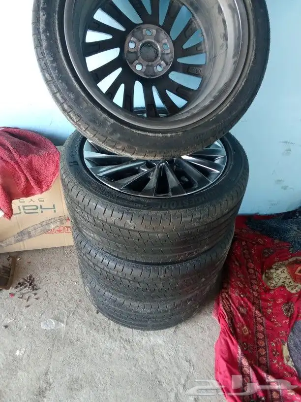 جنوط لكزس ES350 مقاس 18 اصلي وكالة اخو الجديد 4